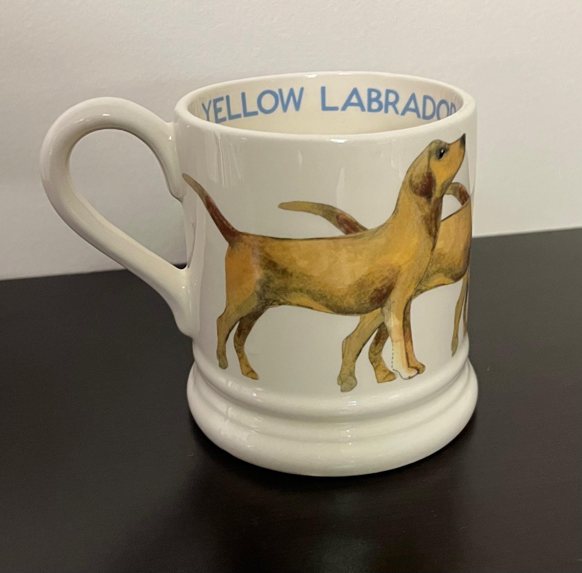 Emma Bridgewater Dogs Yellow Labrador 1/2 Pint Coffee Mug - Etsy