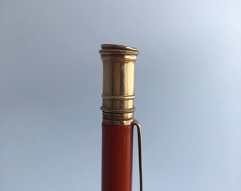 アンティーク 1920 年代 パーカー デュオフォールド ラッキー カーブ
