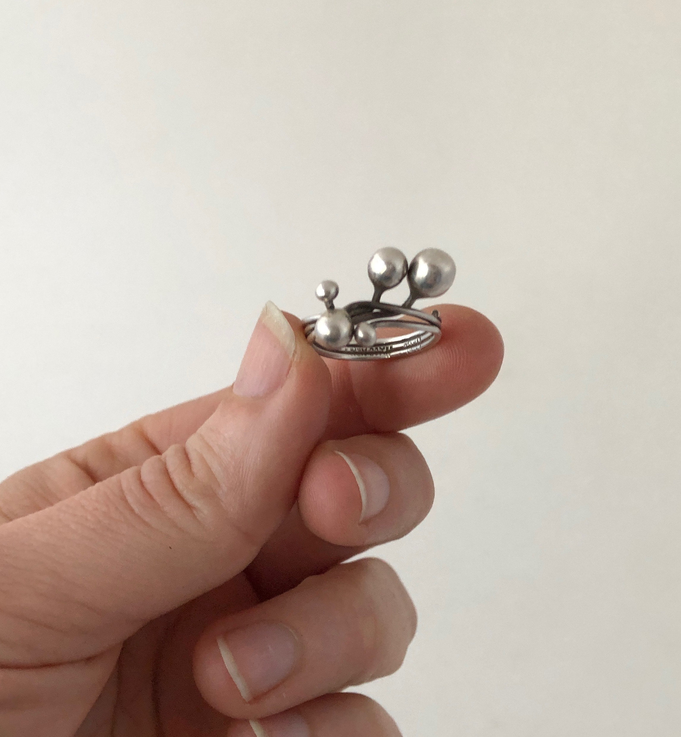 Vintage Modernist Taxco Mexican Sterling Silver Ladies - Etsy