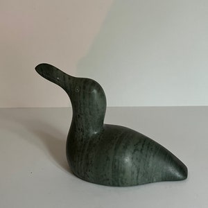 Vintage Speckstein Inuit Eskimo Kunst aus der Karibik.