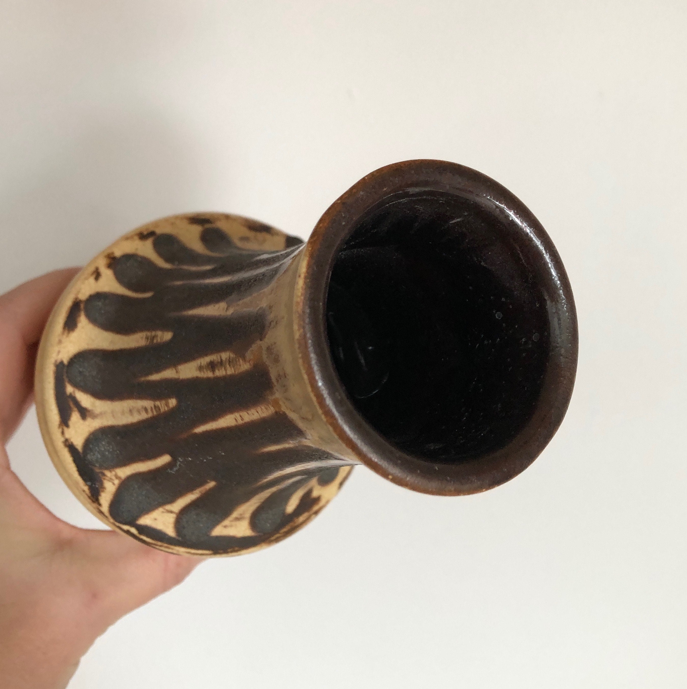 Vintage MCM Mid Century Modern Scheurich 209 18 Fat Lava Vase - Etsy