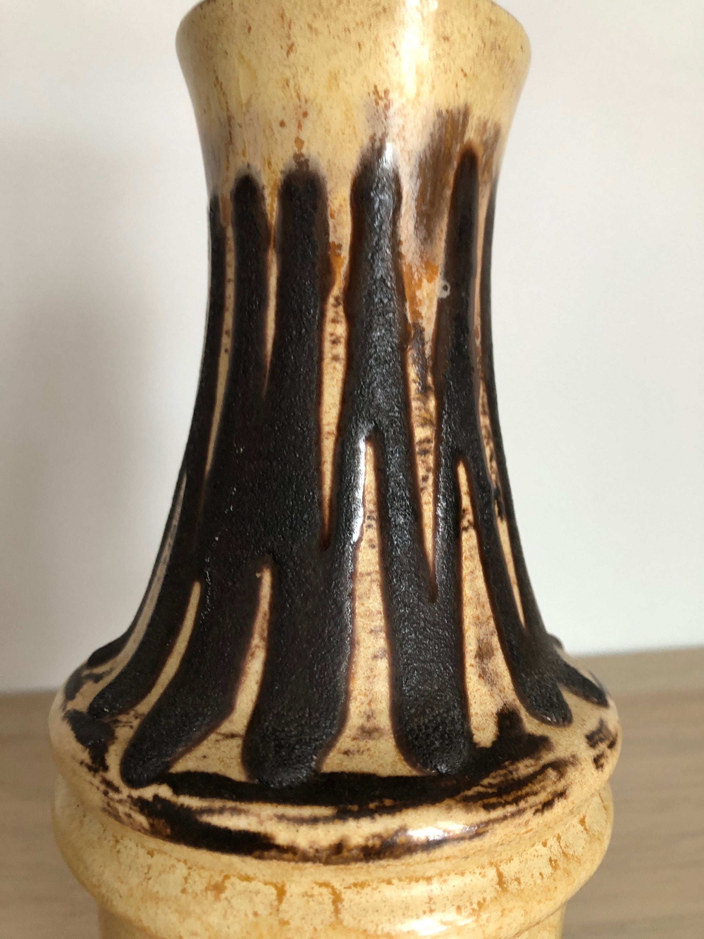 Vintage MCM Mid Century Modern Scheurich 209 18 Fat Lava Vase - Etsy