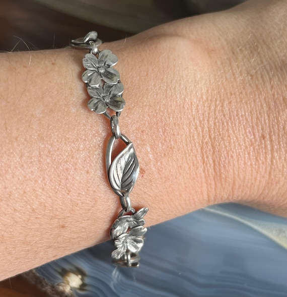 Vintage Art Deco 1/20th 12K White Gold Filled and Sterling Silver