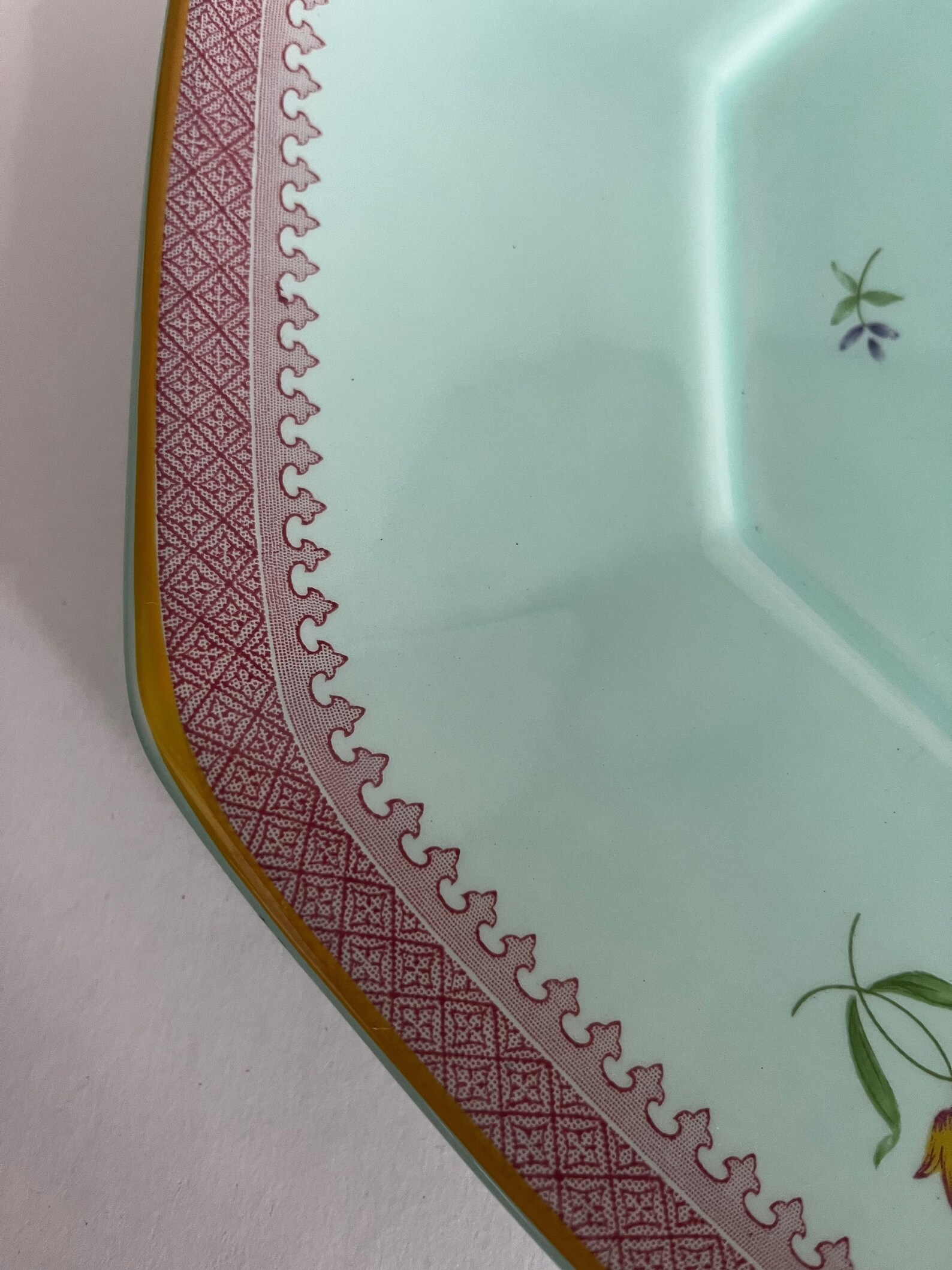 Vintage Antique Form Adams Ironstone Calyx Ware Lowestoft Pattern ...
