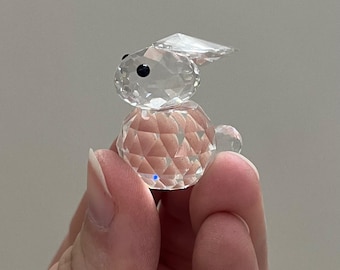 Swarovski Silver Crystal Rabbit 7652 Original Box Mint Condition