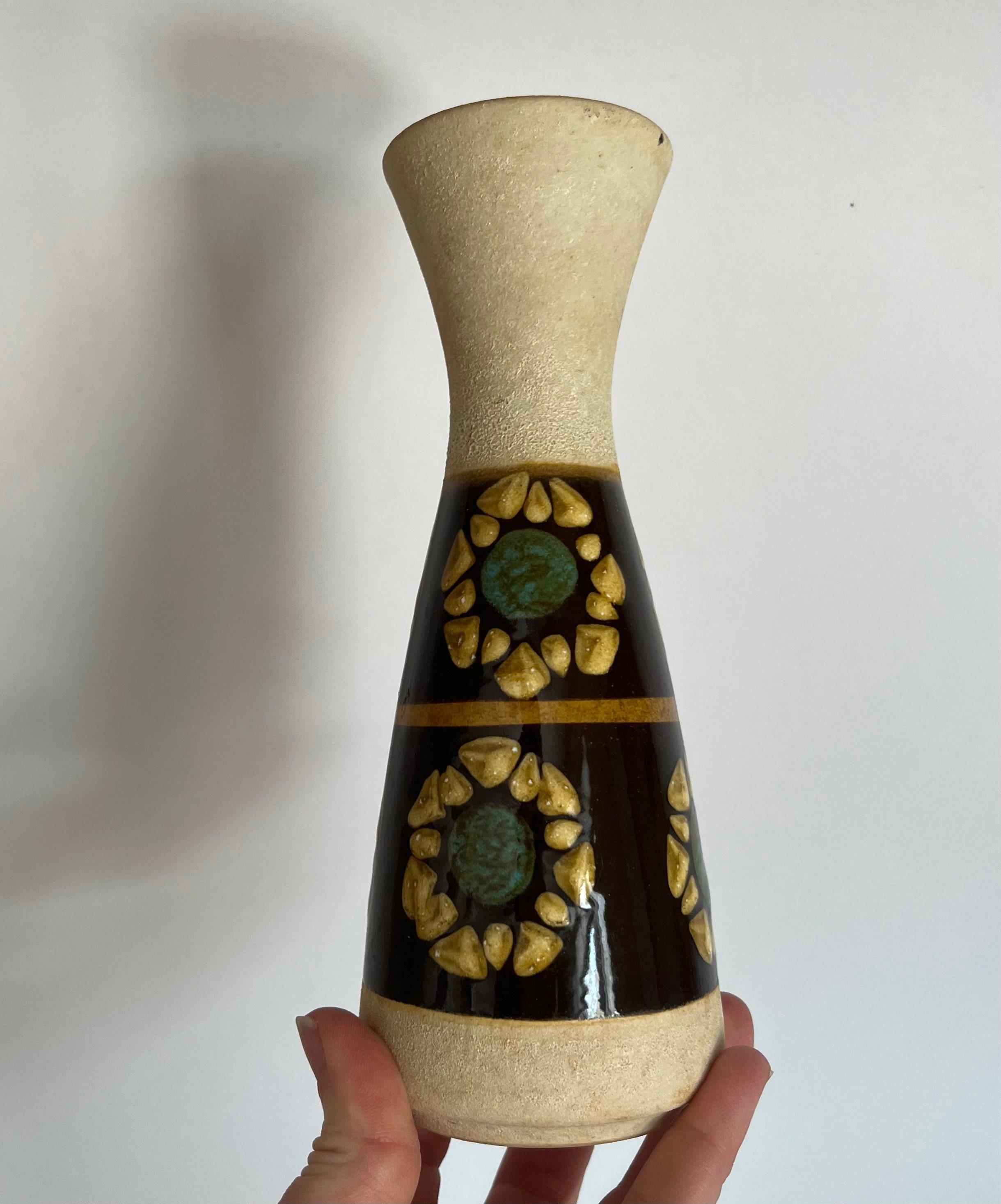 ミッドセンチュリーモダン　陶器 ヴィンテージ ミッドセンチュリー モダン 西ドイツ陶器 ドゥムラー