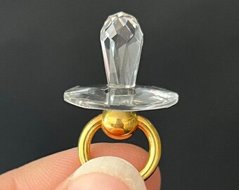 Smoczek dla niemowląt Swarovski Crystal Memories w stylu vintage