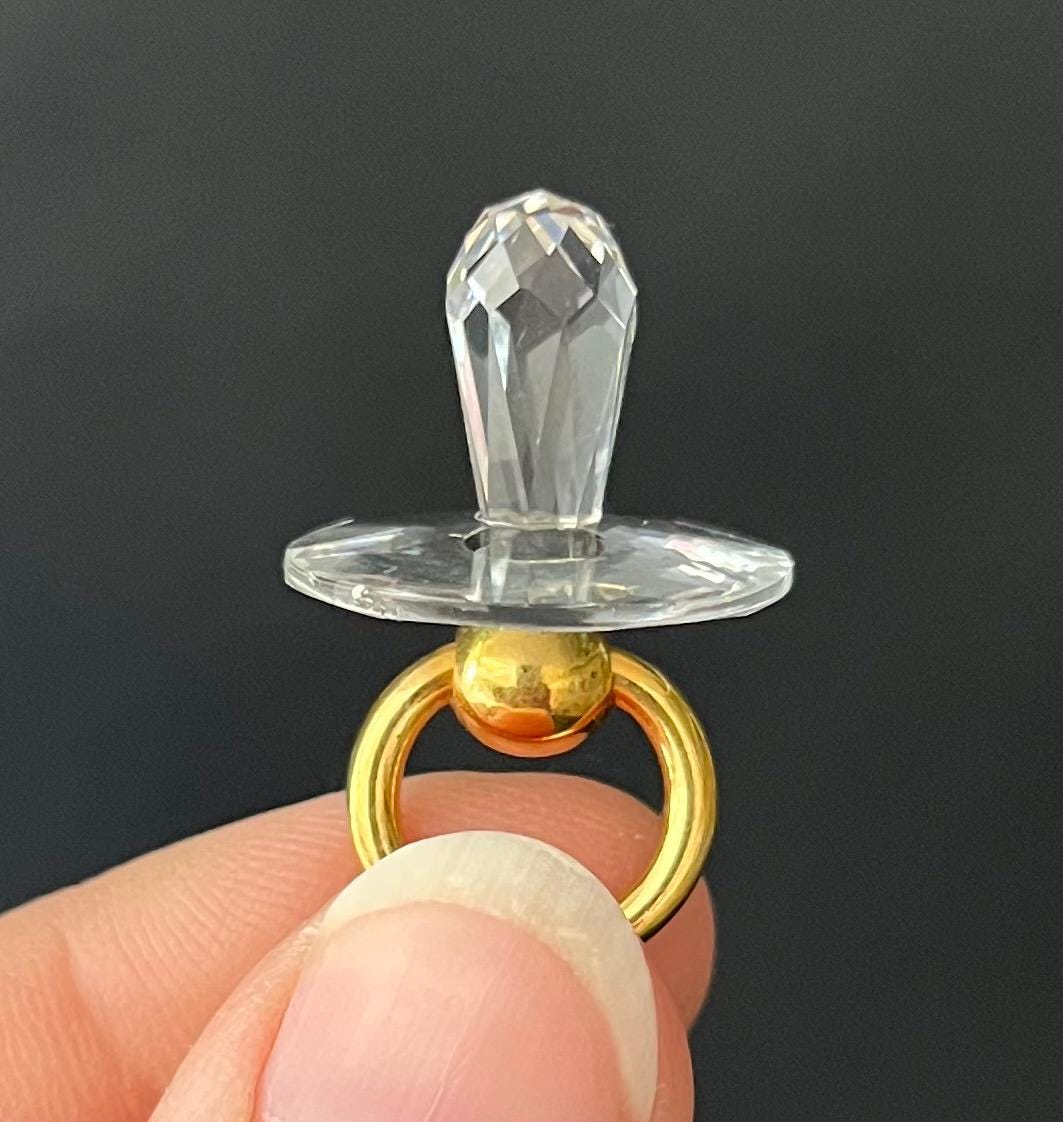 Vintage Swarovski Crystal Memories Baby Pacifier Binky - Etsy