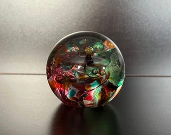 Robert Held Art Glass Vase Signed Original Label Collectible Glass