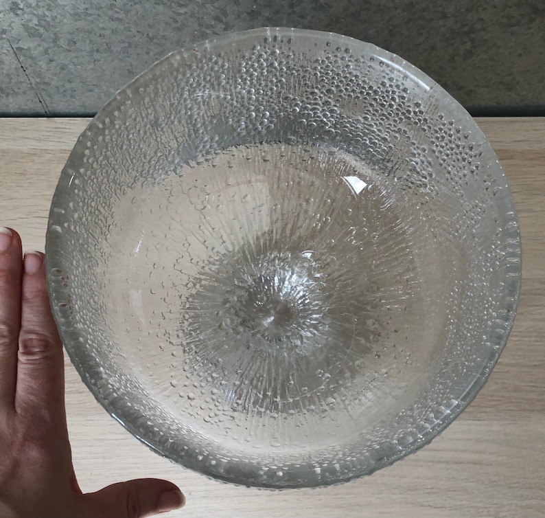 Vintage Mid Century Modern Iittala Finland Hopla Large Compote Etsy