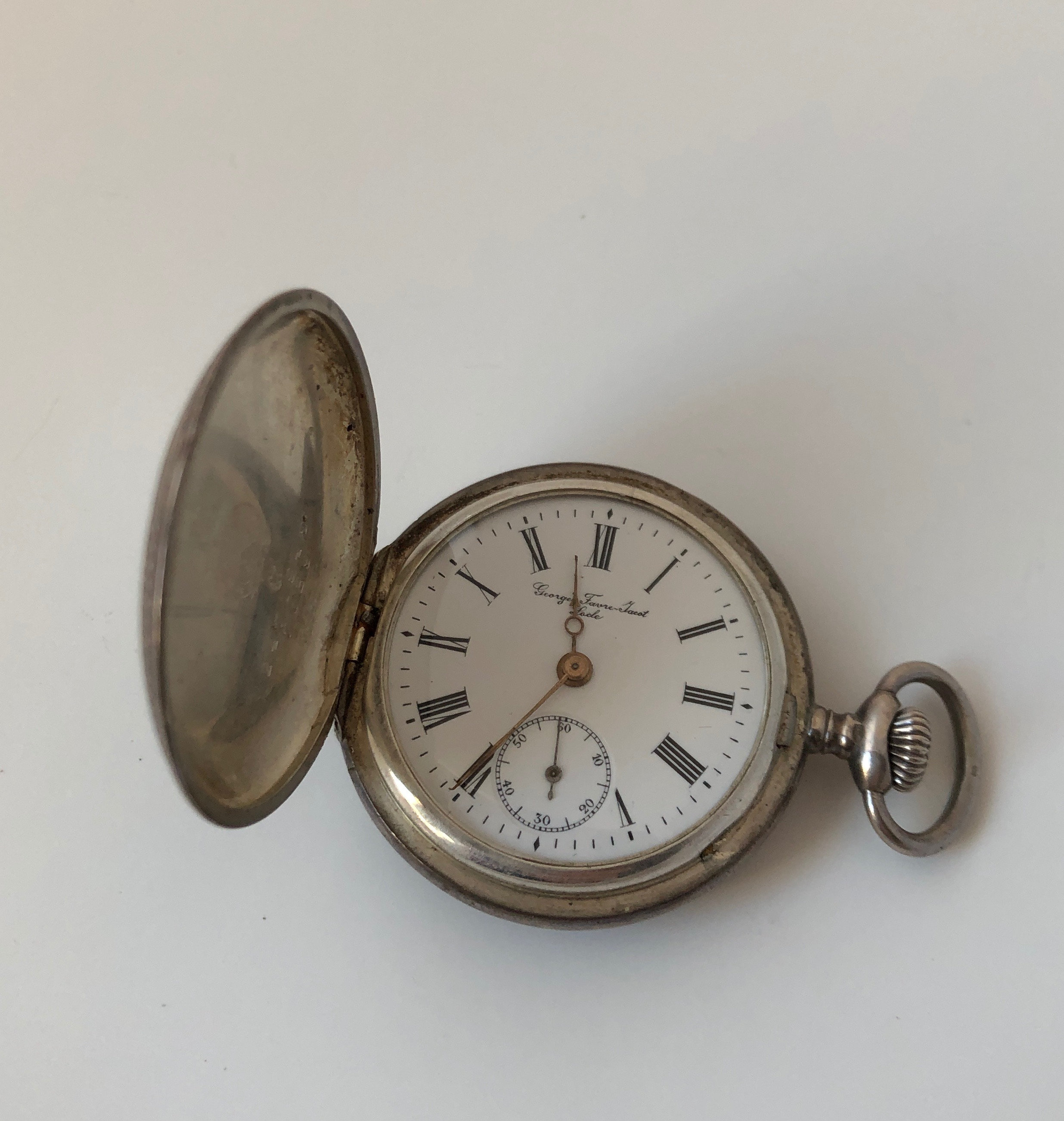Georges favre online jacot pocket watch
