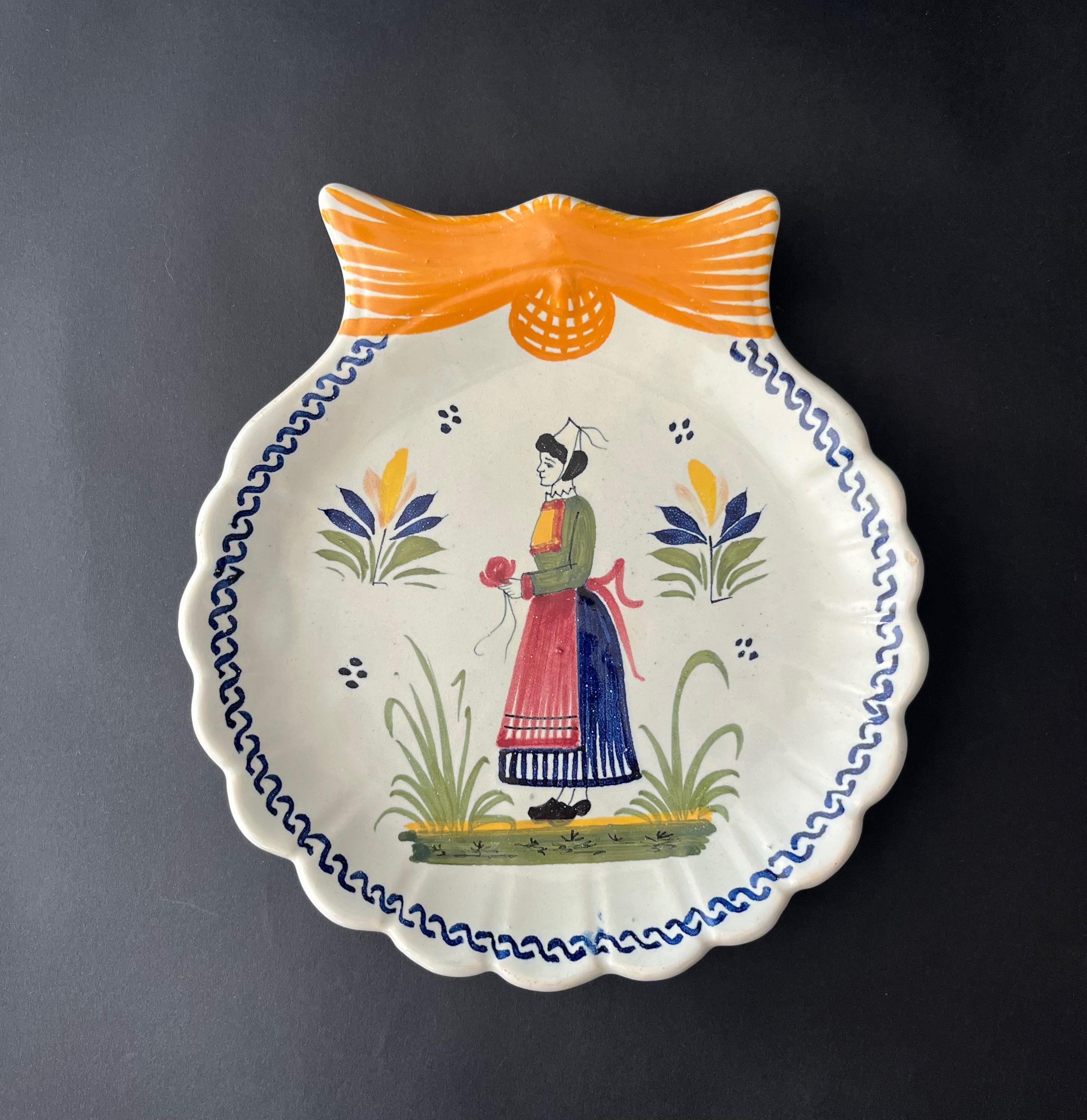 未使用 仏製 アンリオカンペール コーヒーカップHenriot Quimper Henriot quimper cup - Etsy 日本