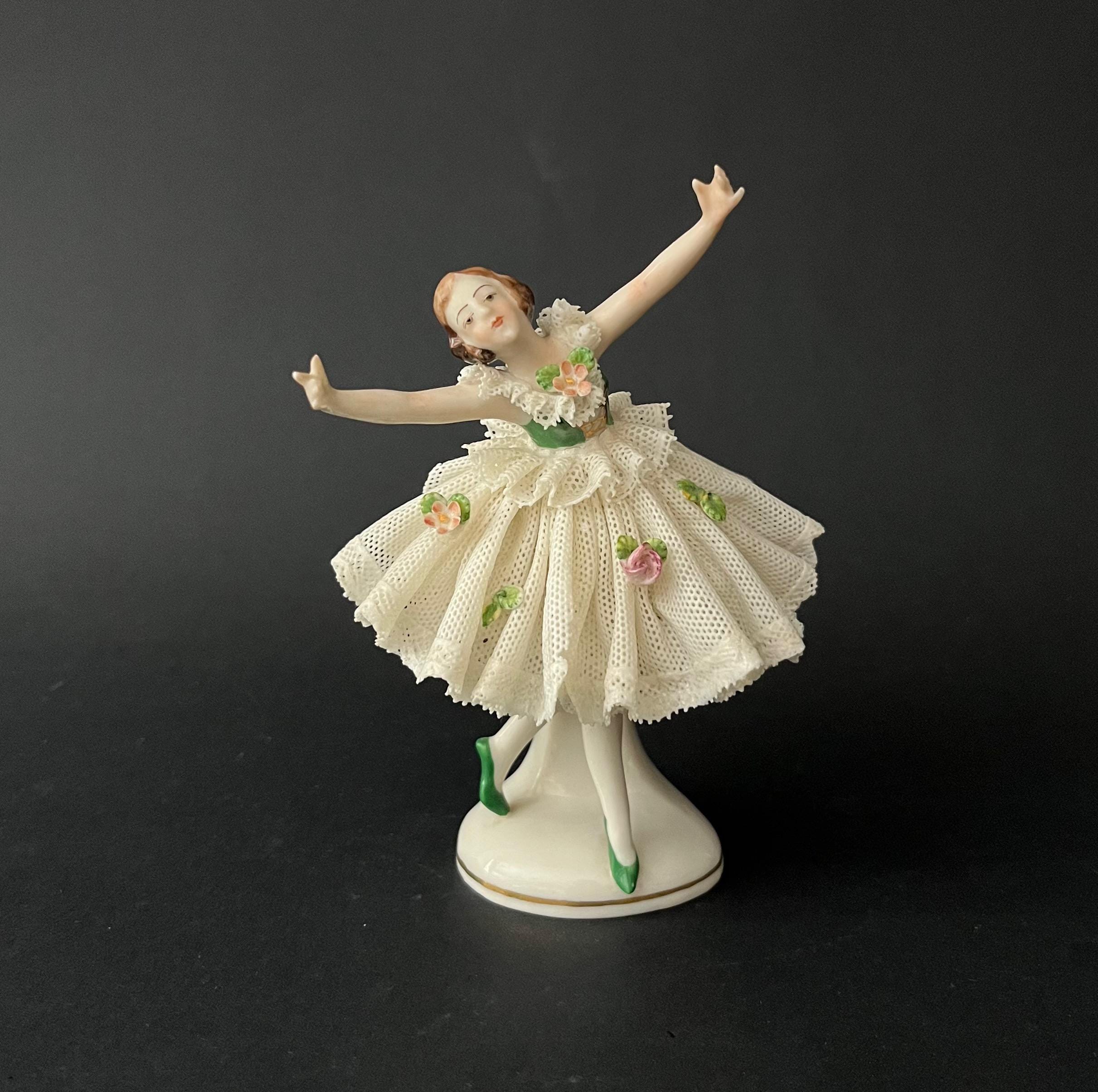 Vintage porcelain ballerina figurines - Etsy 日本