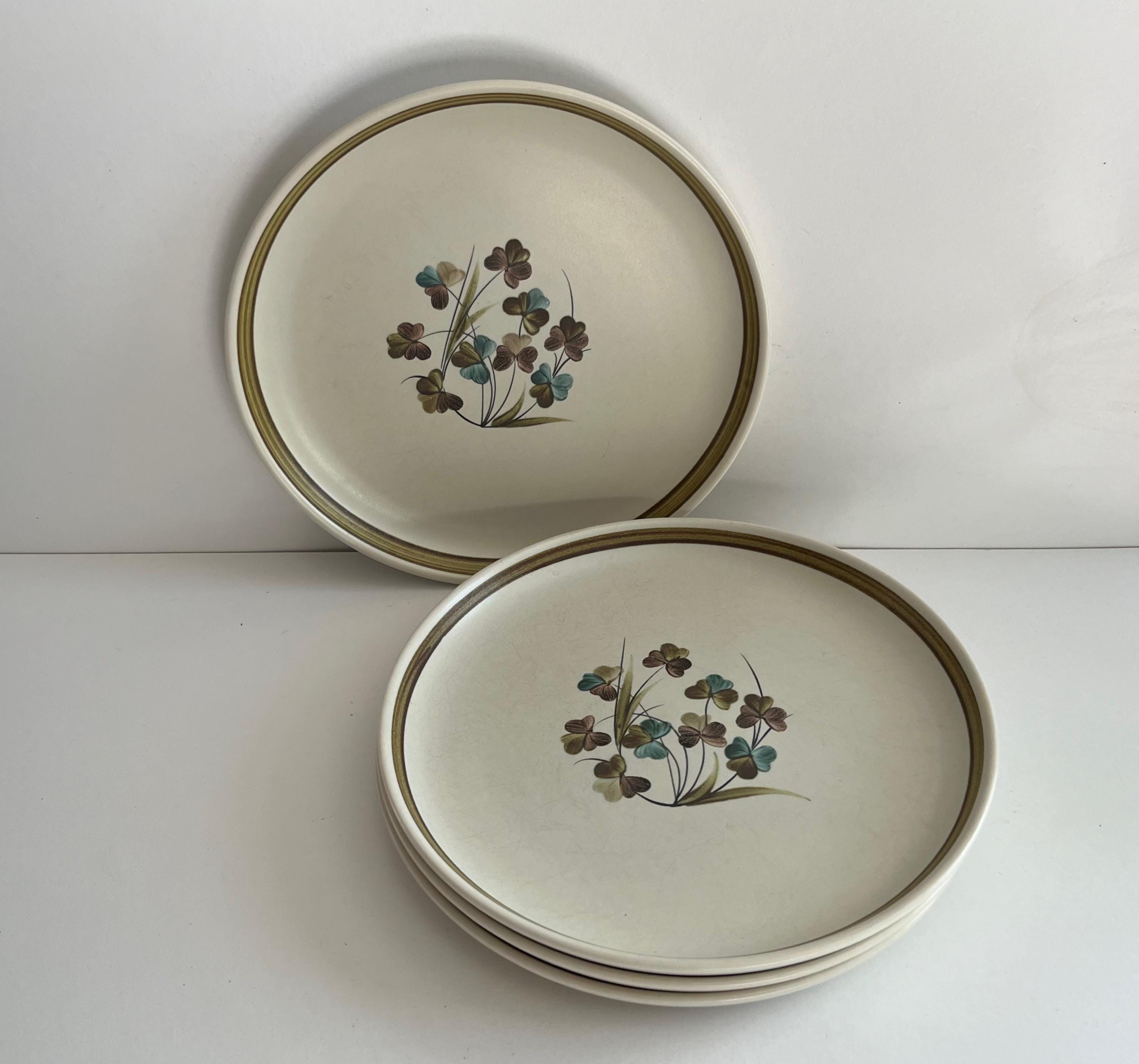 Vintage Denby Dishes Denby Shamrock Dinnerware Set Of Vintage