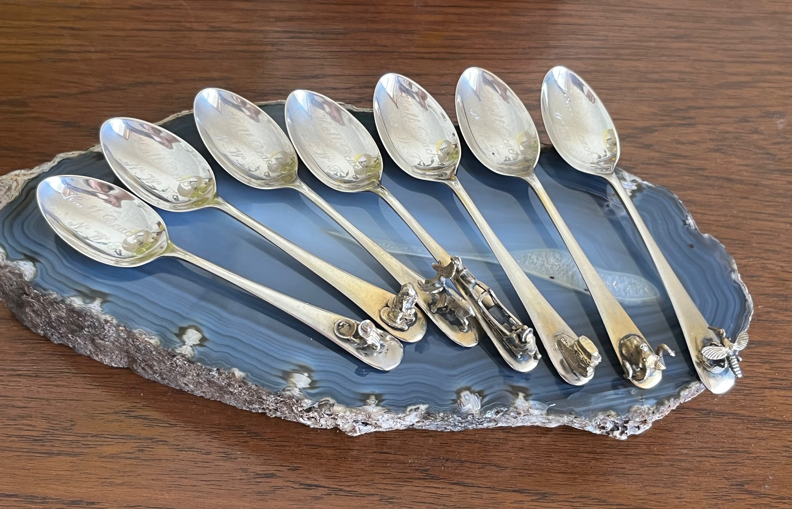 Vintage Spoon Bangle / Old kentucky home【ヴィンテージ