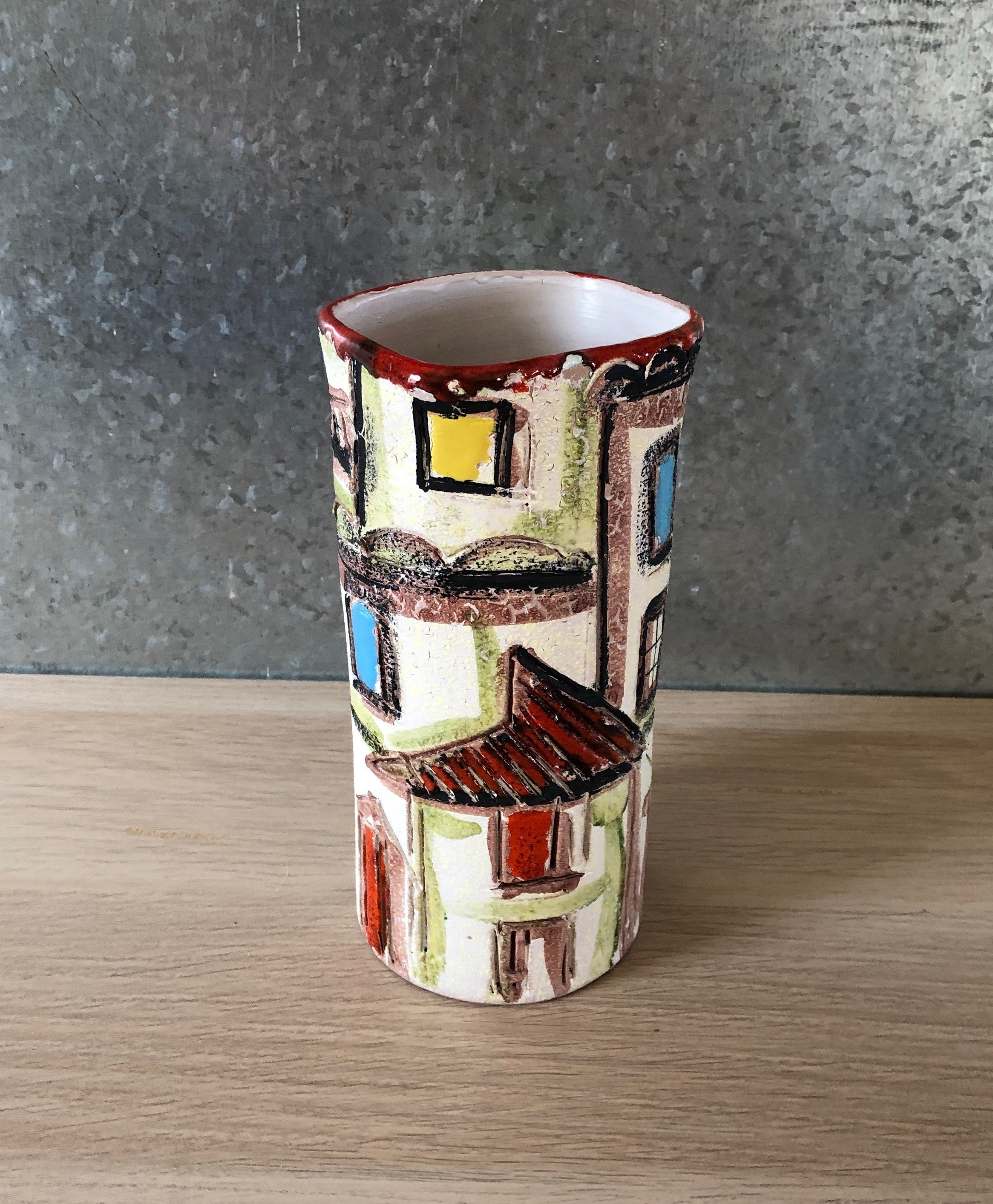 花器 italy ポストモダン mid-century Mid-Century Modern Side