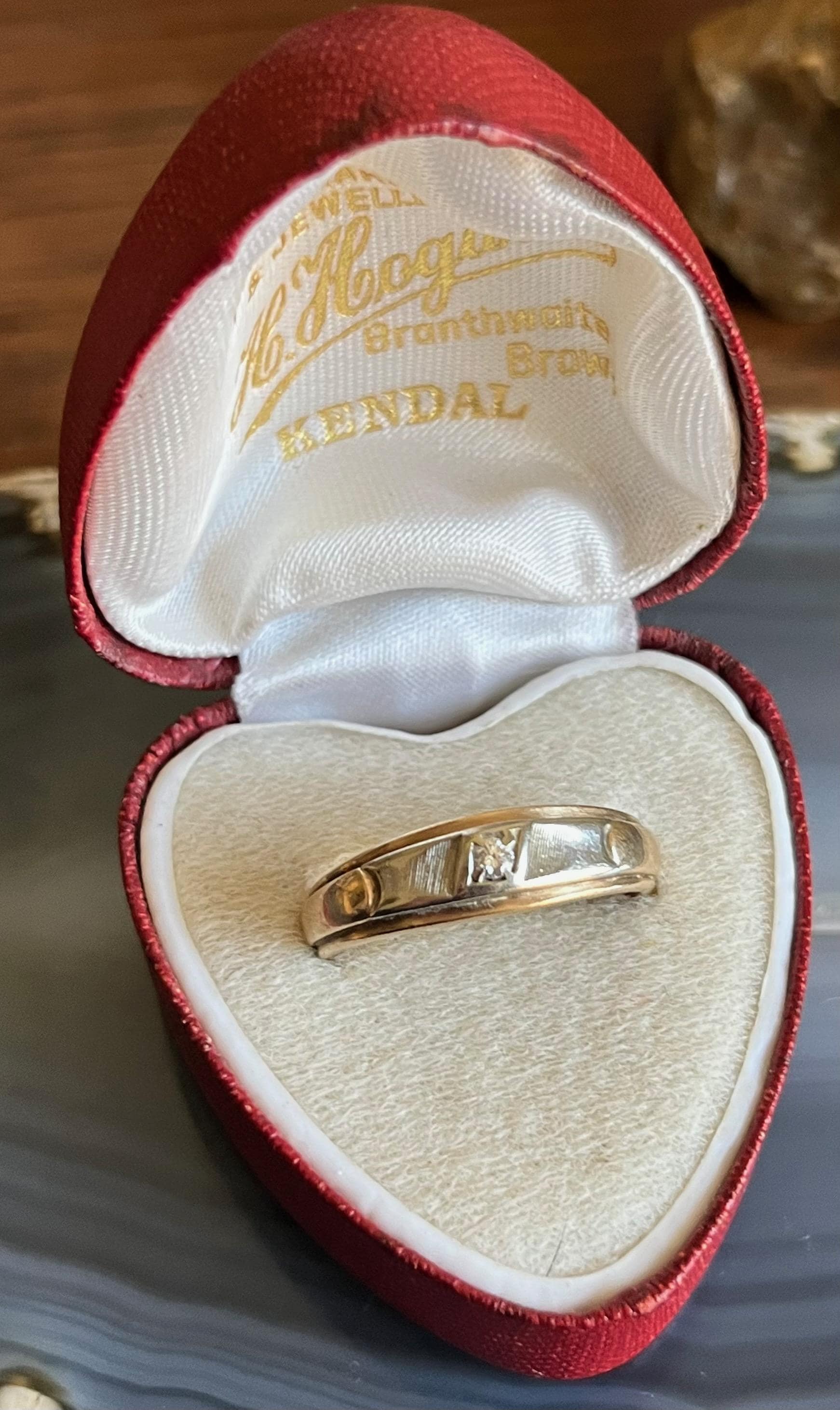 「*」様 10's〜 SWEET-ORR&CO.-Ring ヴィンテージ Vintage 1960s Orange Blossom 10K and 14K Gold Diamond Men's Mid