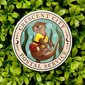 Crescent City Postal Service Sticker | Crescent City Merch | SJM Merchandise | Decal | Waterproof Sticker | UV Protected Sticker