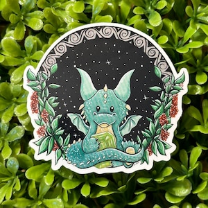 Dragon Sticker | Animal Sticker | Waterproof Sticker | UV Protected Sticker | Celtic