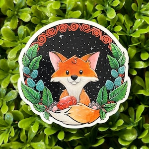 Fox Sticker | Animal Sticker | Waterproof Sticker | UV Protected Sticker | Celtic