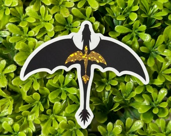 Violet's Tattoo Sticker | Fourth Wing | Licensed Merch |Waterproof Sticker | UV Protected Sticker | Iron Flame Merch |  Onyx Storm