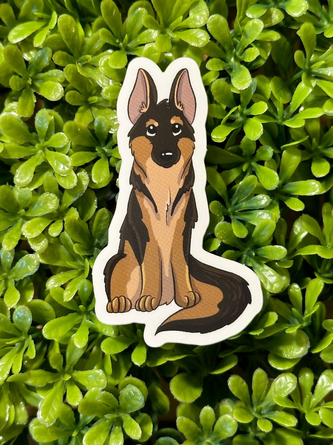 German Shepherd Sticker Dog Sticker Waterproof Sticker UV Protected