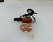 Drake Hooded Merganser Decoy - Miniature