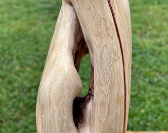 Abstract One of a Kind Tree Root Sculpture – "Nature’s Flow"