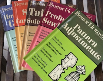 Better Homes and Garden vintage sewing books -set of 5