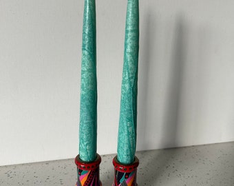 Vintage Candlestick Holders- Pair Gina Rosenkrantz