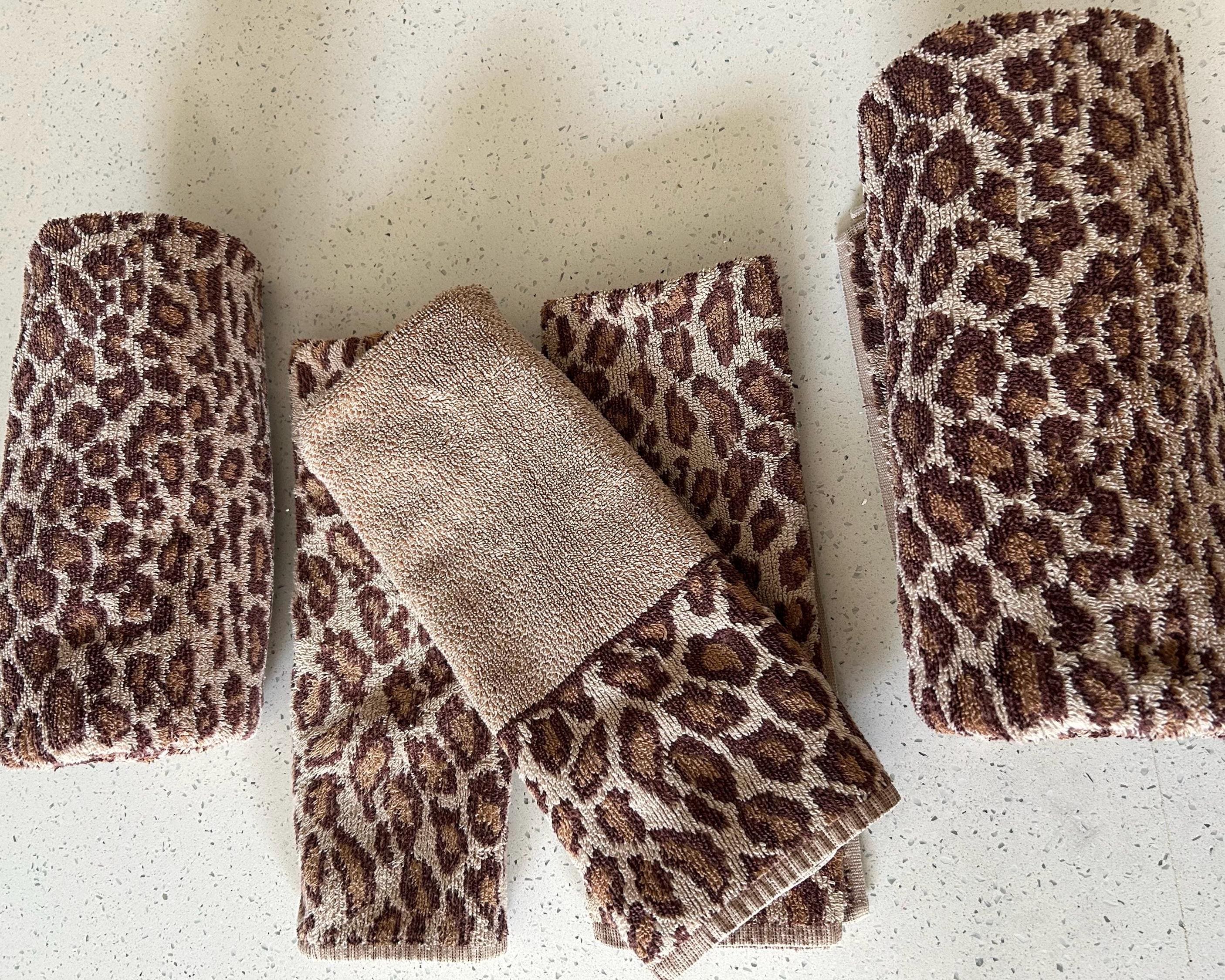 Ralph Lauren Leopard Towels - Etsy