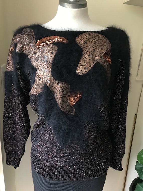 Vintage Cache bronze sweater