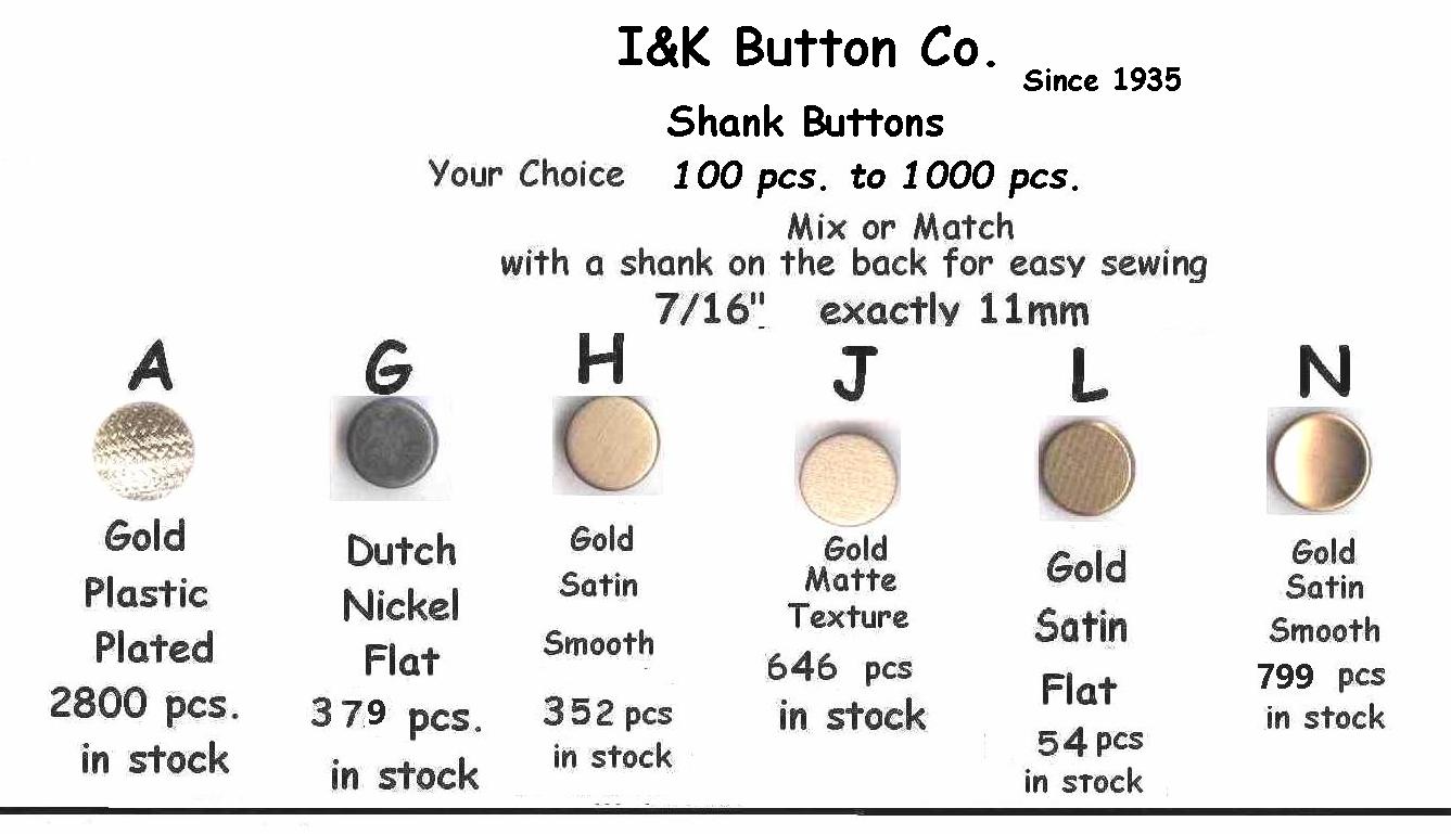 100 t0 1000  Metal 7/16" Small  Buttons your choice 14 styles 11mm- Halloween Costumes, Medieval Clothing,  Renaissance Faire Clothing