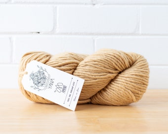 Yana Super Bulky Wool Yarn | Taupe