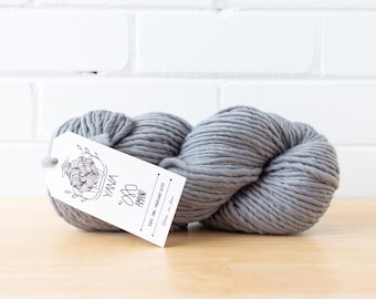 Yana Super Bulky Wool Yarn | Estrella Grey