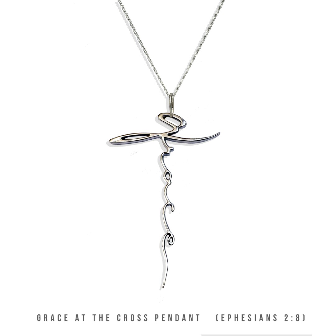Grace cross necklace deals