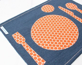 Items Similar To Montessori Material Cat Kids Placemat Toddler