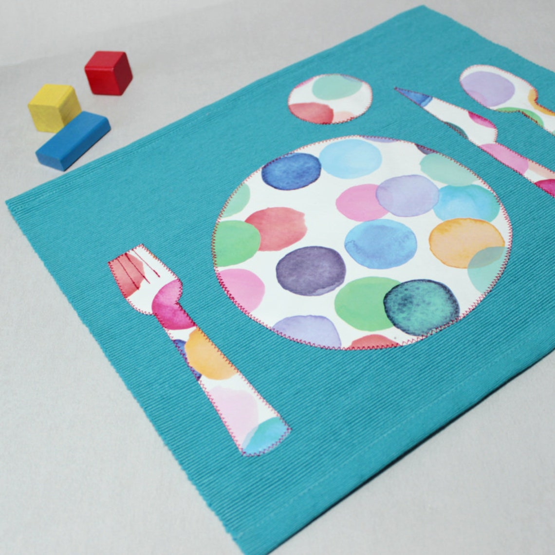Montessori Placemat for Kids Place Setting Montessori Etsy