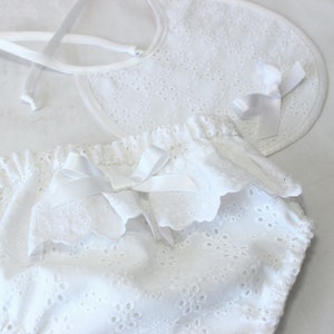 AOOPOO Lot De 6 Bloomers Bébé Fille - 100% Coton, Volants, élastique Confortable - Taille 6 Mois à 4 Ans - 7