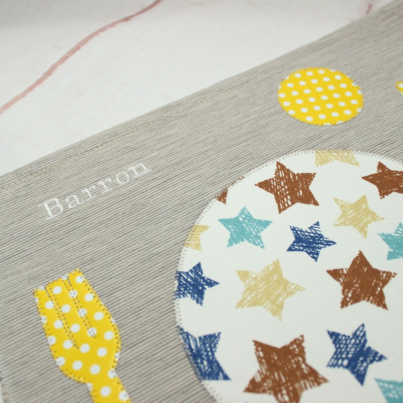Montessori Placemat Personalised Kids Placemats Learning Etsy