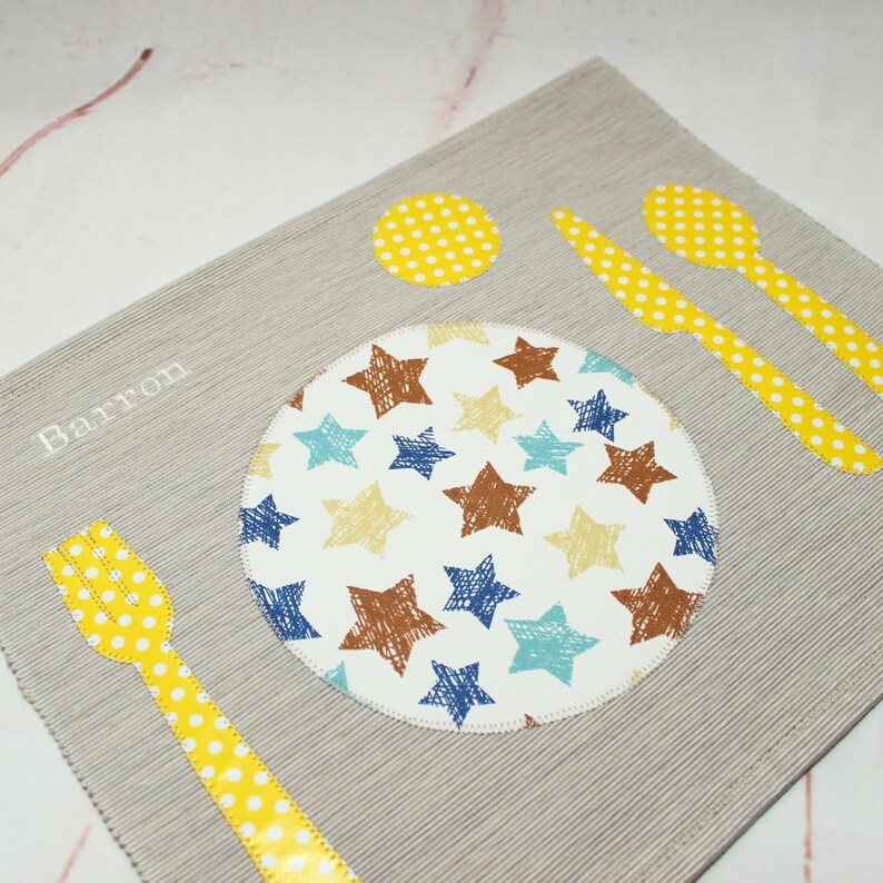 Montessori Placemat Personalised Kids Placemats Learning Etsy