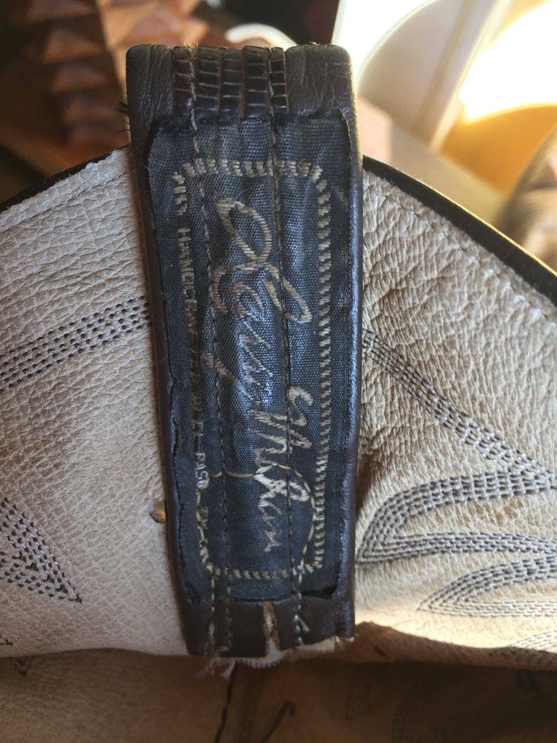 Larry Mahan lizard skin boots