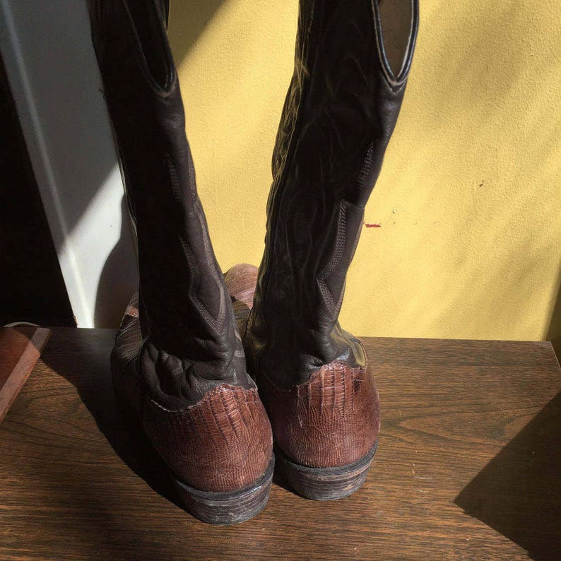 Larry Mahan lizard skin boots