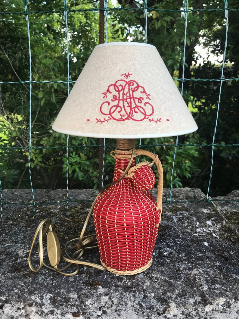 Lampe scoubidou pièce unique image 1