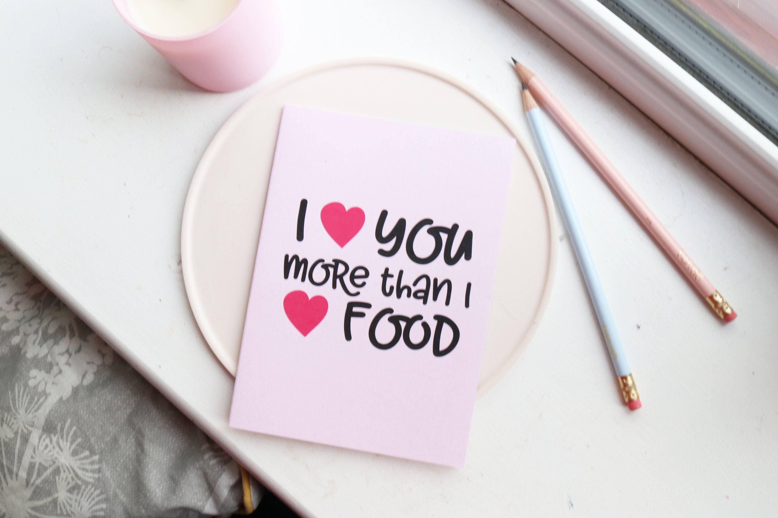 Anniversary card Funny quoteI really like you Blank inside Valentines Day Card Birthday card Sioux Alice
