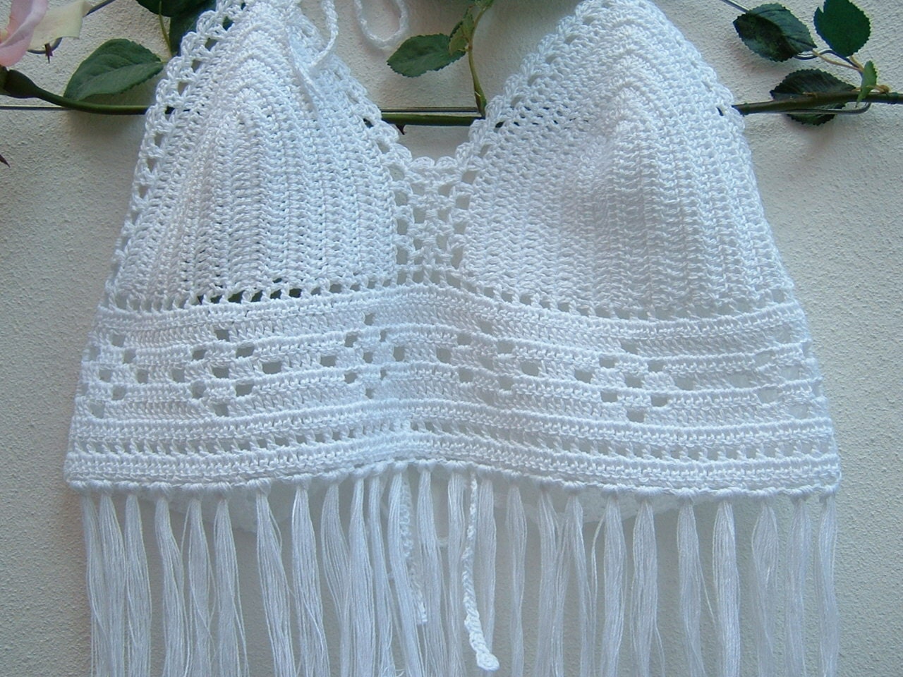 トップス CHIKUWABU HAND CROCHET BUSTIER / White セール】CHIKUWABU HAND CROCHET BUSTIER（その他トップス