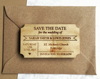 ticket save the date