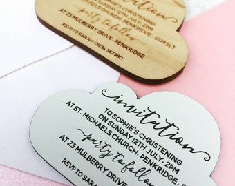 Magnet Invitation Etsy