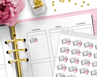 Stickers planificateur de livre / Stickers planificateur fonctionnel icône / Bullet Journal, Filofax, Erin Condren, Happy Planner