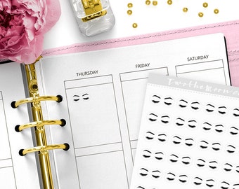 Beauty Planner Stickers / Icon Functional Planner stickers / Bullet Journal, Filofax, Erin Condren, Happy Planner